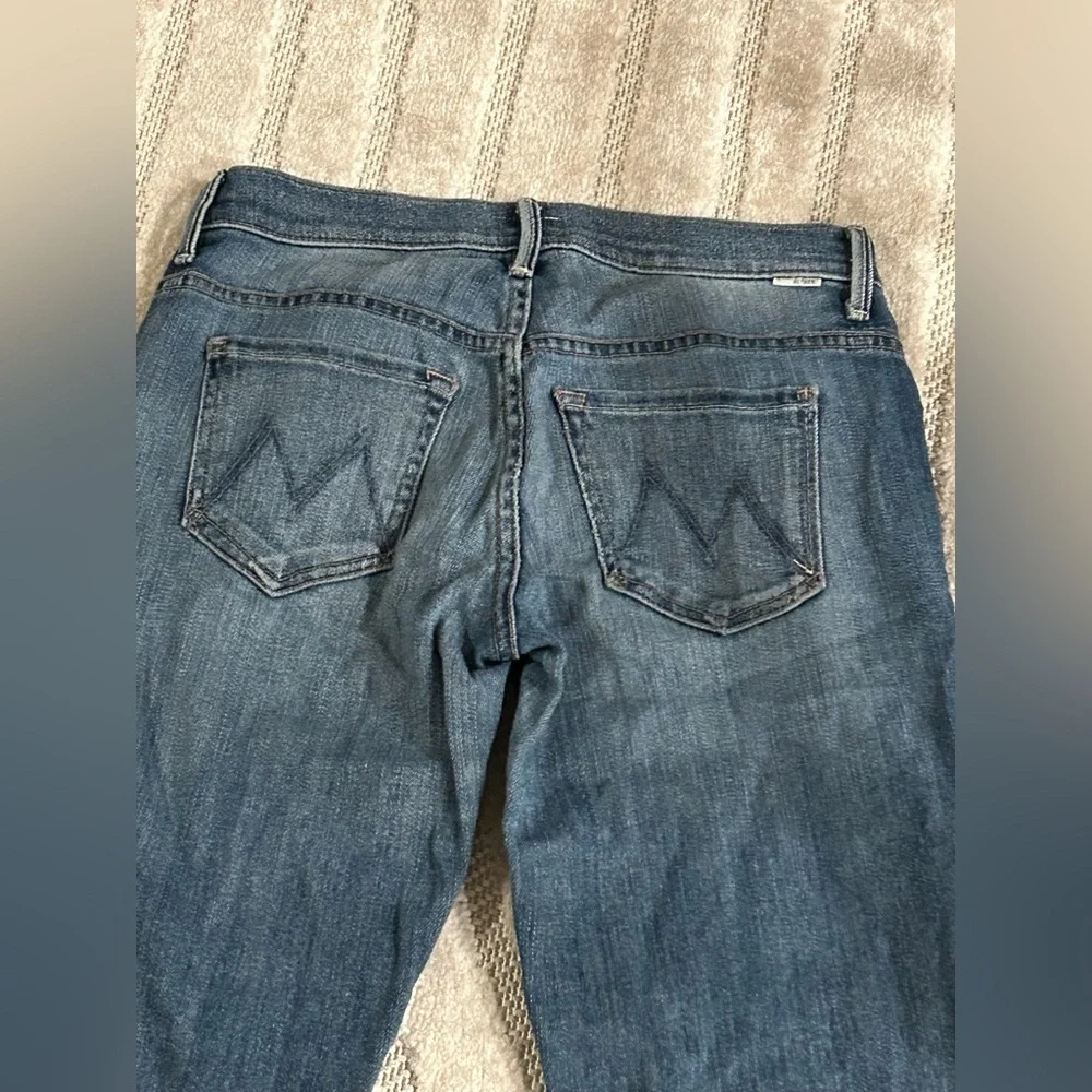 Mother Skinny Not Skinny Jeans in Blue Skies Tomorrow - Size 25 - Picture 9 of 12